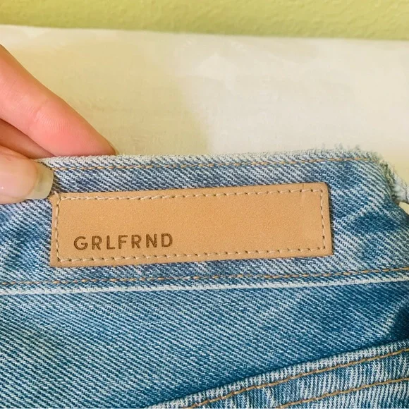 NWT GRLFRND Karolina High Rise Skinny Jeans in A Little More Love 23 - Picture 15 of 15